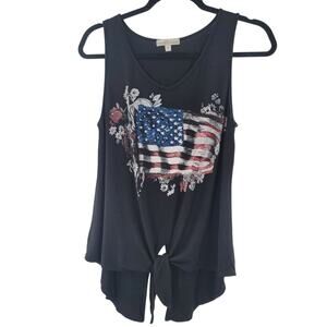 Moa Moa Americana Tank Top Size S